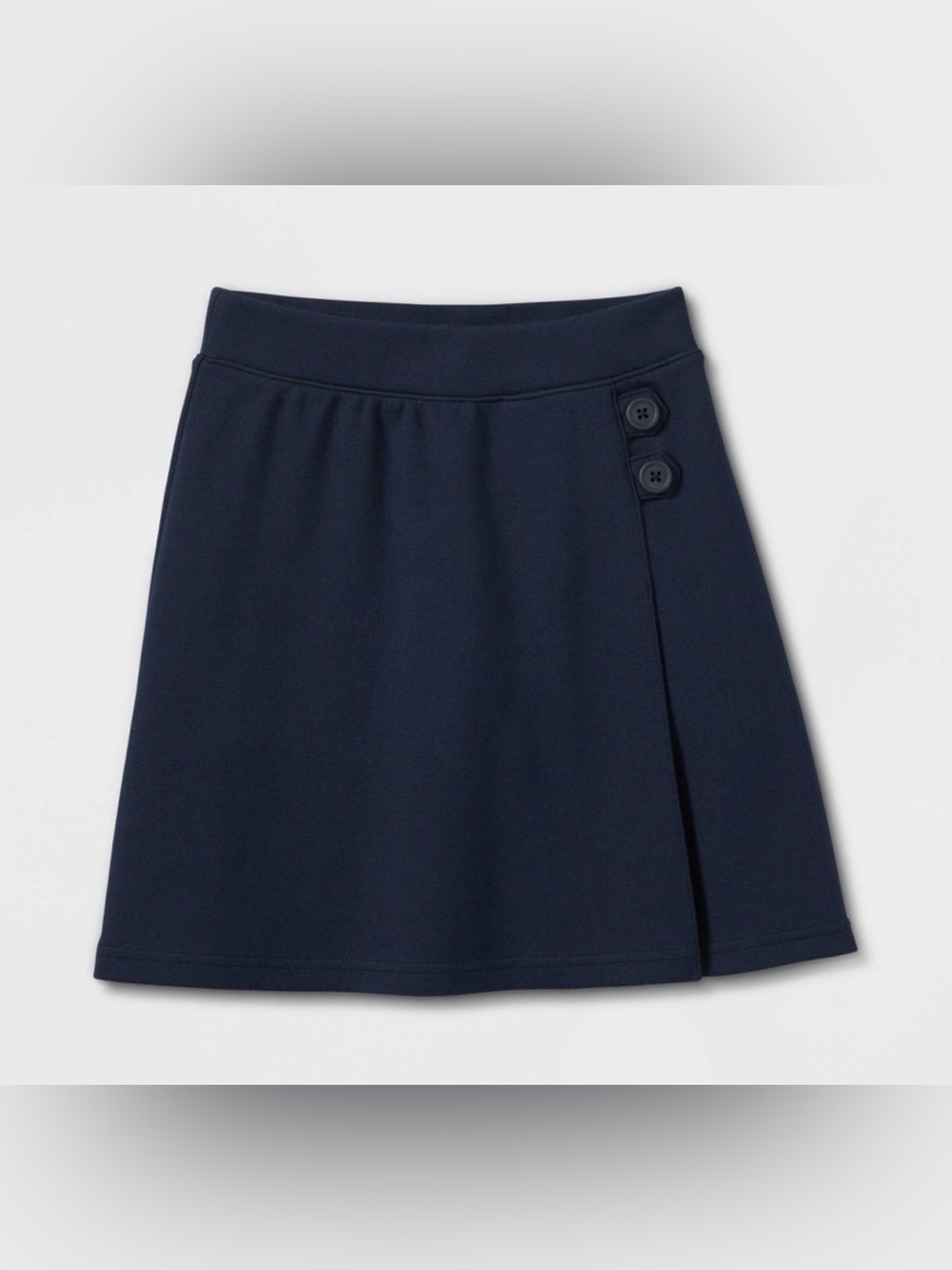 Lands’ End School Uniform Skirt Skort Navy Women’s 10